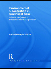 Environmental Cooperation in Southeast Asia: ASEAN's Regime for Trans-boundary Haze Pollution book cover