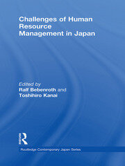 Challenges of Human Resource Management in Japan book cover