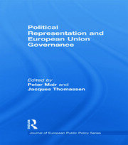 Political Representation and European Union Governance book cover