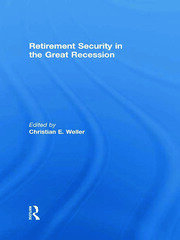 Retirement Security in the Great Recession book cover