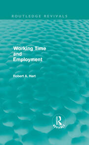 Working Time and Employment (Routledge Revivals) book cover