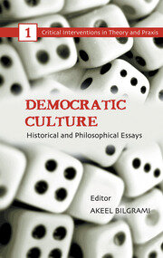 Democratic Culture: Historical and Philosophical Essays book cover