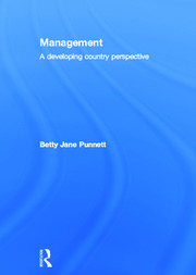 Management: A Developing Country Perspective book cover