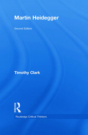 Martin Heidegger book cover