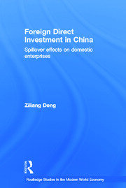 Foreign Direct Investment in China: Spillover Effects on Domestic Enterprises book cover