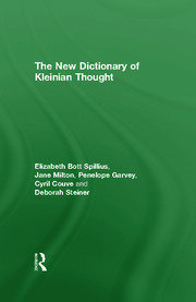 The New Dictionary of Kleinian Thought book cover