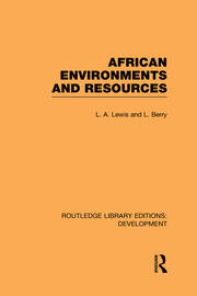 African Environments and Resources book cover
