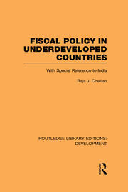 Fiscal Policy in Underdeveloped Countries: With Special Reference to India book cover