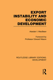 Export Instability and Economic Development book cover