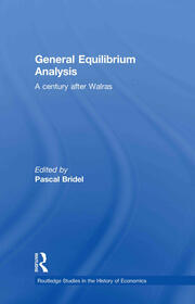General Equilibrium Analysis: A Century after Walras book cover