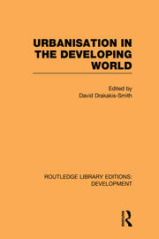 Urbanisation in the Developing World book cover