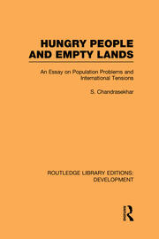 Hungry People and Empty Lands: An Essay on Population Problems and International Tensions book cover
