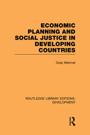 Economic Planning and Social Justice in Developing Countries book cover