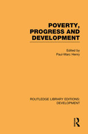 Poverty, Progress and Development book cover