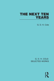 The Next Ten Years book cover