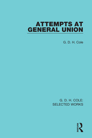 Attempts at General Union book cover