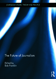 The Future of Journalism book cover