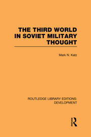 The Third World in Soviet Military Thought book cover