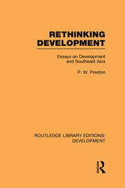 Rethinking Development: Essays on Development and Southeast Asia book cover