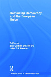 Rethinking Democracy and the European Union book cover