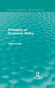 Problems of Economic Policy (Routledge Revivals) book cover