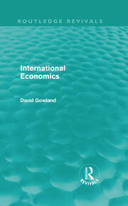 International Economics (Routledge Revivals) book cover