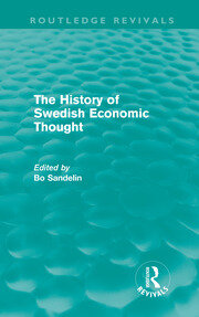 The History of Swedish Economic Thought (Routledge Revivals) book cover