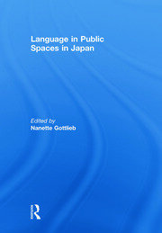 Language in Public Spaces in Japan book cover