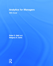Analytics for Managers: With Excel book cover