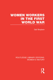 Women Workers in the First World War book cover