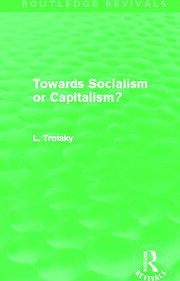 Towards Socialism or Capitalsim? (Routledge Revivals) book cover