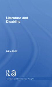 Literature and Disability book cover