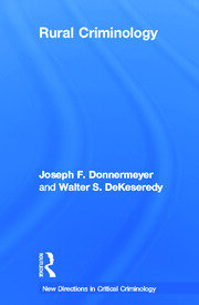 Rural Criminology book cover