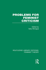 Problems for Feminist Criticism (RLE Feminist Theory) book cover
