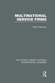 Multinational Service Firms (RLE International Business) book cover