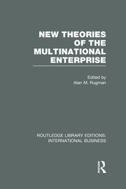 New Theories of the  Multinational Enterprise (RLE International Business) book cover