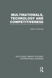 Multinationals, Technology & Competitiveness (RLE International Business) book cover