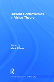 Current Controversies in Virtue Theory book cover