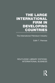 The Large International Firm (RLE International Business) book cover