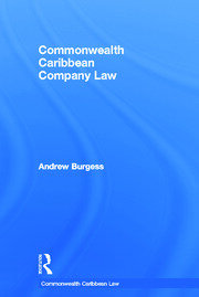 Commonwealth Caribbean Company Law book cover