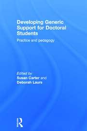 Developing Generic Support for Doctoral Students: Practice and pedagogy book cover