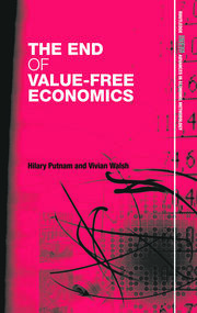 The End of Value-Free Economics book cover