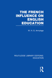 French Influence on English Education book cover