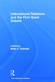 International Relations and the First Great Debate book cover