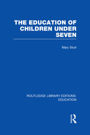 The Education of Children Under Seven book cover