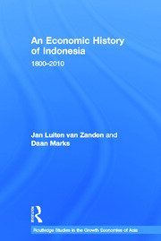 An Economic History of Indonesia: 1800-2010 book cover