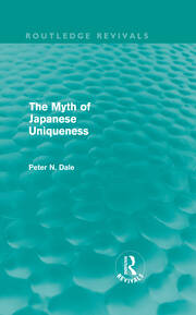 Myth of Japanese Uniqueness (Routledge Revivals) book cover