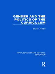 Gender and the Politics of the Curriculum book cover