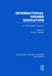 International Higher Education Volume 2: An Encyclopedia book cover