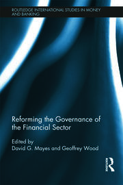 Reforming the Governance of the Financial Sector book cover